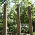 Original Cherokee Female Seminary Columns