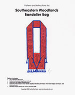 Pattern & Instructions for Southeastern Woodlands Bandolier Bag